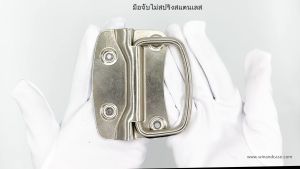 หูหิ้ว หูหิ้วไม่มีสปริงใหญ่ ด้ามจับโค้งมน ชุบนิเกิล มือจับ มือจับไม่มีสปริง อุปกรณ์แร็ค อะไหล่เฟอร์นิเจอร์ หูยกแร็ค หูแร็ค มือจับแร็ค มือจับกล่อง