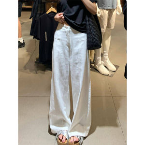 Quần Culottes Eo Cao Rộng Rãi Cho Nữ
