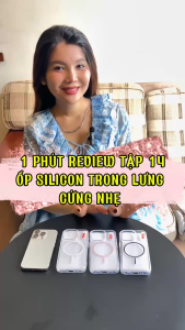 Ốp Viền Dẻo Lưng Cứng Nhẹ Trong Suốt Có Sạc Từ Tính Cho iPhone 1112131415161718 Plus Pro Promax