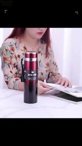 กระติกเก็บความร้อน กระติกน้ำร้อนพกพา กระบอก ได้ทั้งร้อนและเย็น1000ml เก็บอุณหภูมิได้นาน ผลิตจากสแตนเลส316 แข็งแรง ป้องกันการลวก