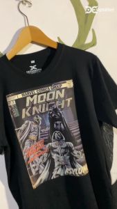 Kaos MOON KNIGHT COMICS Premium / KAOS DISTRO hitam marvel superhero avengers cotton combed 30s keren vintage murah