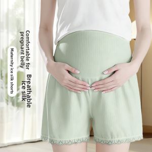 MIAOLIYAO | Maternity Ice Silk Safety Shorts For Summer