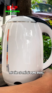 Hawonkoo Ấm Đun Nước KEH-180-W – 1.8L – Công Suất 1500W – Tự Động Ngắt – Chống Quá Nhiệt – Mở Nắp Một Chạm – Chất Liệu An Toàn – Đun Sôi Nhanh – Bền Bỉ – Dễ Vệ Sinh – Chính Hãng