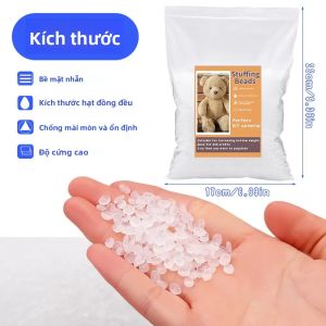 Hạt Nhựa Trong Suốt Fenrry Dùng Làm Đồ Chơi Nhồi Bông Tự Làm 300-600g Hạt Nhựa Poly Dùng Làm Đầy Cho Các Dự Án Thủ Công Và Mỹ Nghệ Bằng Vải