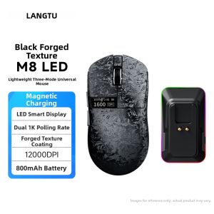 LANGTU | Gaming Ergonomic Lightweight LED Wireless Bluetooth Mouse