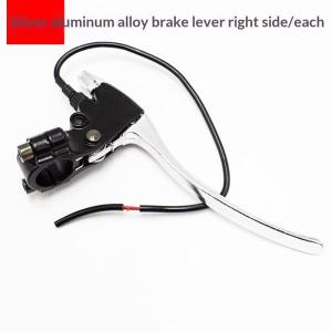New.Aluminum Alloy Electric Bike Brake Lever Left Right Universal Power Failure Hand Brake Lever for E-Bike Scooter Replacement