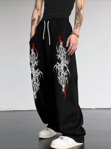 Hot Selling Fashion New Hip-hop Gothic Texture Mens 3D Printed Street Wear Casual Sports Outdoor Jogging Pants Large Size