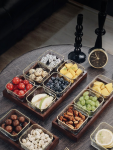 CRISTALGLASS | Home Snack and Fruit Tray Sectioned