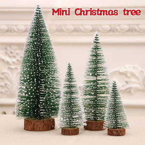 Mini Christmas Tree Christmas Cedar Tabletop White Pine Needle Tree Window Display Table Display Christmas Decorations