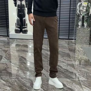 Quần Ống Đứng Thường Ngày Thoải Mái Cho Nam Mùa Thu Đông Phong Cách Mới Quần Ống Rộng Thoải Mái Thời Trang Giản Dị