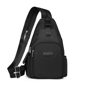 New Oxford Cloth Crossbody Bag Womens Waterproof Sports Backpack Leisure Chest Bag Jielshi Brand Soft Handle Medium Size