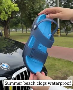 FH fashion shandals summer jelly shoes beach for men no slip comfortable motorcycle rider shoes 2317