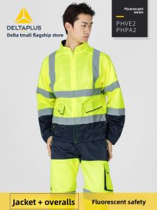 Deltaplus | Fluorescent Reflective Safety Workwear Set