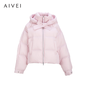 AIVEI | Hooded Thick Padded Cloud Puffer Down Jacket