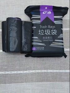 Worthbuy Drawstring Disposable Garbage Bag Strong Plastic Waste Basket Beg Plastik Sampah [4 SIZES]