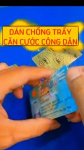 [Combo 10 cặp] Miếng dán Căn cước công dân bằng lái xe chống trầy xướcmiếng dán cường lực nano dẻo 9h+bọc dán