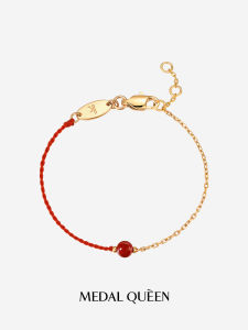 Handmade Red String Pearl Sandalwood Bracelet for Women Lucky Charm Fashionable Luxury Unique Design Traditional Chinese Zodiac Year