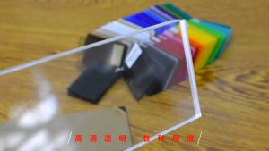 Bebas Custom Size Potongan Akrilik 2mm Bentuk Persegi Balok Acrylic Lembaran 2mm Import