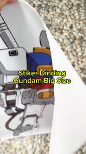 WALL STIKER BIG SIZE STIKER GUNDAM 1 SET ISI 2 LEMBAR  HIASAN TEMPELAN WALLSTICKER  DEKORASI KAMAR TIDUR RUANG TAMU PINTU JENDELA MOTIF TEMA KARTUN KARAKTER SETIKER POSTER WALLPAPER GUNDAM ROBOT