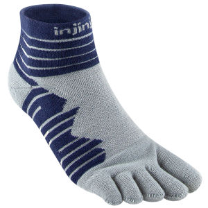 Injinji Marathon Socks Ultra Thick Sport Professional Five Finger Socks for Marathon And Long Distance Running Competitions