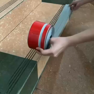 1M Stair Anti‑Slip Strip Self‑Adhesive PVC Stair Nosing Edge Protector Non‑Slip Safety Strip