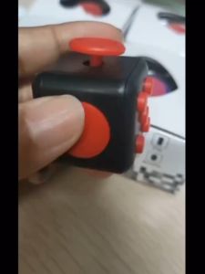 Colorfull Fidget Cube Mainan Antri Stress Latihan Motorik / Fidget Kotak Dadu Toys Button Puzzle Dice Mix Handle Cube