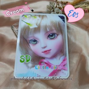 CERMIN LIPAT SLEDING 3 DIMENSI / KACA GENIT LIPAT / CERMIN LIPAT MAKE UP / KACA RIAS KEDIP BARBIE / FOLDING MIRROR / KSD7840