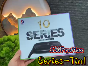 M>Traders S30 Pro Max Smart Watch with 7 Straps. Series 10 Infinity Screen Bluetooth Calling Smartwatch