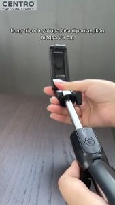 Tripod HP Tongsis Monopod Portable with Bluetooth Remote | Stand Tripod Tongsis Monopod Hp Portabel Selfie Multifungsi dengan Remot Bluetooth - COOL DIER XT-02