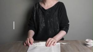 IDCraftBag - Kantong Serut Blacu Polos - String Pouch/Travel Pouch Kosmetik/Make Up/HP/Sandal/Sepatu