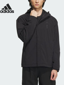 adidas | Drawstring Hooded Woven Mens Sports Jacket