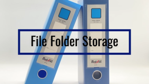 PrintYourStyle File Folder Box Paper Organizer Document Organizer File Paper Storage A4 Size