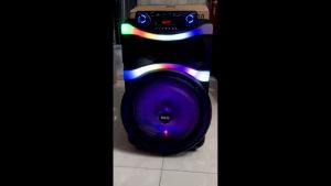 ลำโพงล้อลาก ลำโพงบลูทูธ 12 นิ้ว 6000 W รุ่น SR-4000 BT12 สีดำ แถมไมค์ลอยคู่ ลำโพงไร้สายและบลูทูธ