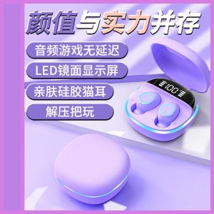 New 2025 Wireless Bluetooth Earphones In-Ear Smart Touch Display Noise Reduction Earphones Long Battery Life Waterproof