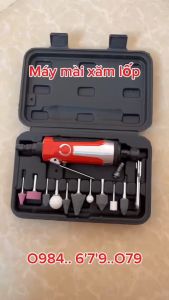 Bộ máy mài săm lốp dùng hơi kèm 10 đầu mài Đài Loan giá tốt uy tín chất lượng