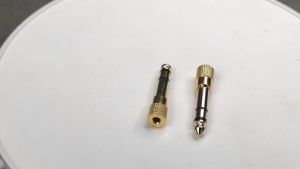 Headphone Jack Adaptor 3.5 mm 1/8 ke 6.5 mm 1/4 Stereo