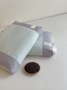 Gối Điều Chỉnh Chiều Cao Thông Khí Tự Nhiên Bằng Vỏ Hạt Lạc