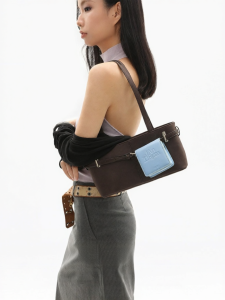 JANDRESS | Original Suede Brown Crossbody Bag