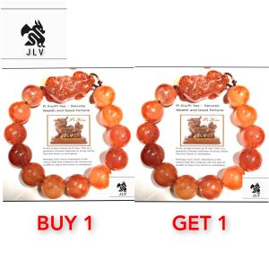 B1 G1 Piyao red Gold Money Coin Healing Money business Magnet red Lucky Charm Bracelet (blessed)