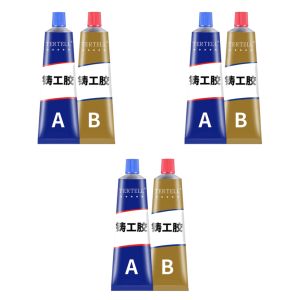 3-1PCS High Temperature Glue for Metal Welding Strength Repair Resistant Magic AB a Plastic Wood B Adhesive Purpose Bi Component
