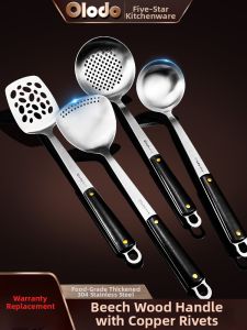 Olodo | Heat-Resistant 304 Stainless Steel Kitchen Utensils Set