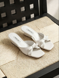 Belle | Elegant French Style Square Heel Sandals Women