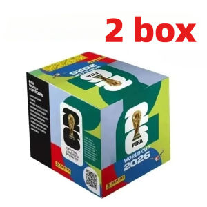 Panini | 50 Packs Genuine Panini Official FIFA World Cup Soccer Card Sticker Pack&Limited Edition Collection Soccer Memorabilia Set