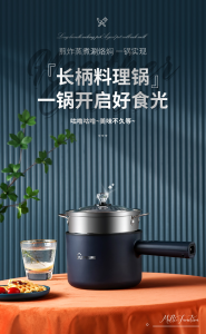 WE 3917 = 多功能电煮料理锅 Multi-function Electric Cooking Pot ☞ 1.8L