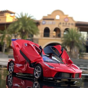 Tỉ Lệ 1:32 Ferrari Laferrari Hợp Kim Diecast Đồ Chơi Xe Ô Tô Mô Hình Thu Nhỏ Xe Kim Loại Sưu Tập Cho Trẻ Em
