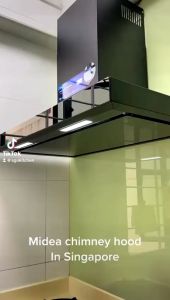 MIDEA MBI-90M79BK-SG / MBI-90M79SK-SG CHIMNEY HOOD - Fre Hob