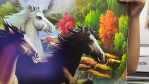 อัดรูป ขนาด12x15นิ้ว สีสวยคมชัด ไม่ซีดจางอยู่ได้นานหลายสิบปี กันน้ำ100% ราคาถูก