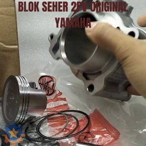 BLOK SEHER SET YAMAHA 2PV XABRE MX KING 150 R15 V2 NVA KUALITAS ORISINIL ASLI YGP RING PISTON BELOK