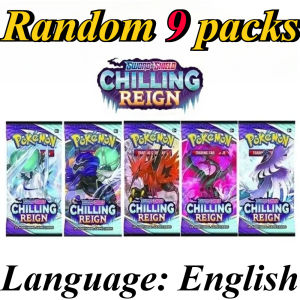 Bandai | 9 Packs Pokémon Card Packs Bright Stars Prismatic EvolutionsPALDEAN FATESEnglish ReinforcementBattle Transaction Card Gift