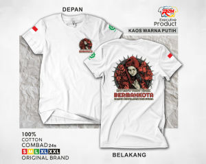 kaos distro ibu ratu yang tidak bermahkota bahan catton combad 24s kualitas catton 100 %
